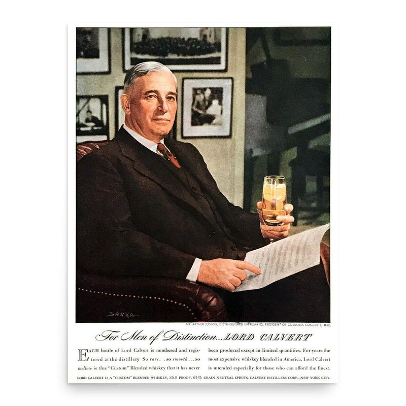 Arthur Judson poster print, in size 18x24 inches.