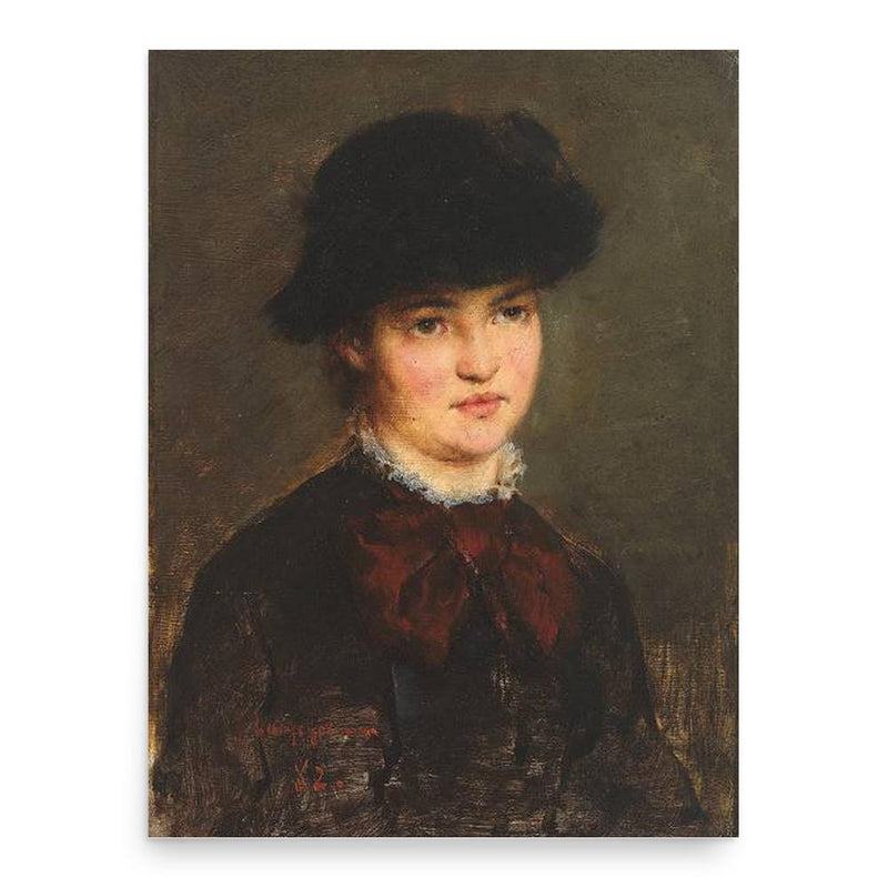 Arthur Langhammer poster print, in size 18x24 inches.