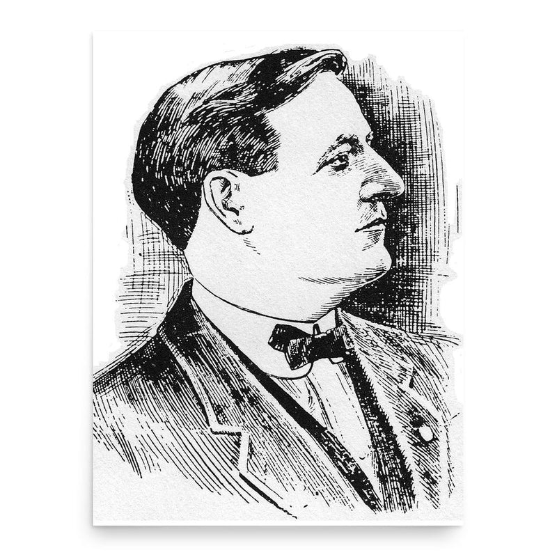 Arthur LeSueur poster print, in size 18x24 inches.