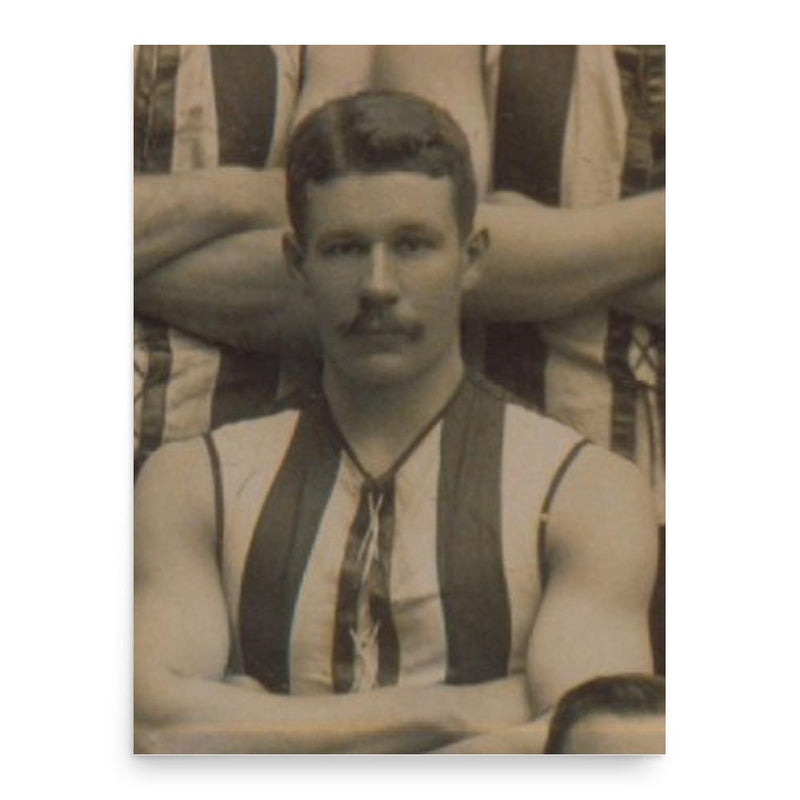 Arthur Leach poster print, in size 18x24 inches.