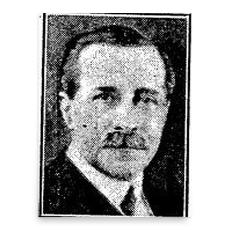 Arthur Lever poster print, in size 18x24 inches.