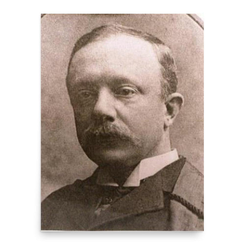 Arthur Lewis Brown poster print, in size 18x24 inches.