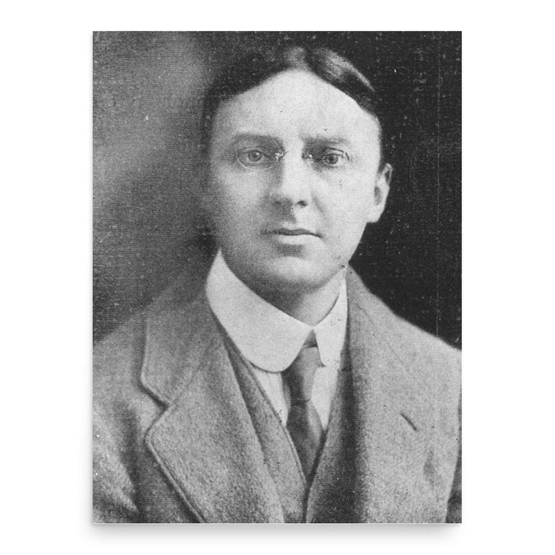 Arthur Lindsay Sadler poster print, in size 18x24 inches.