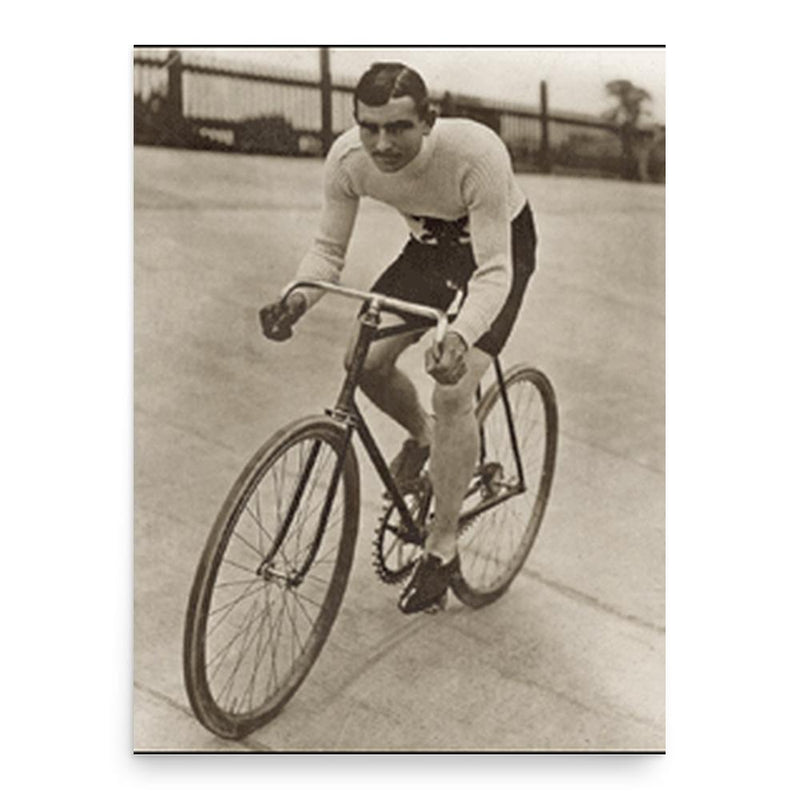 Arthur Linton poster print, in size 18x24 inches.