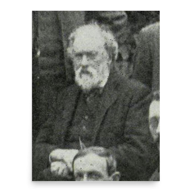 Arthur Lister poster print, in size 18x24 inches.