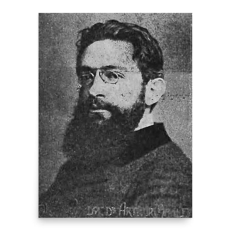 Arthur Mahler poster print, in size 18x24 inches.