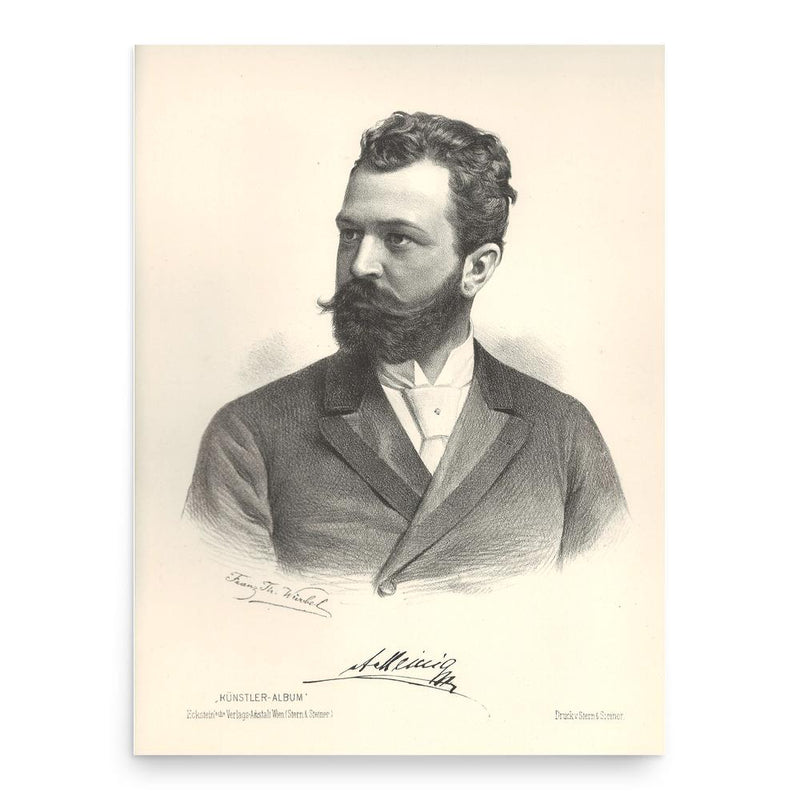 Arthur Meinig poster print, in size 18x24 inches.