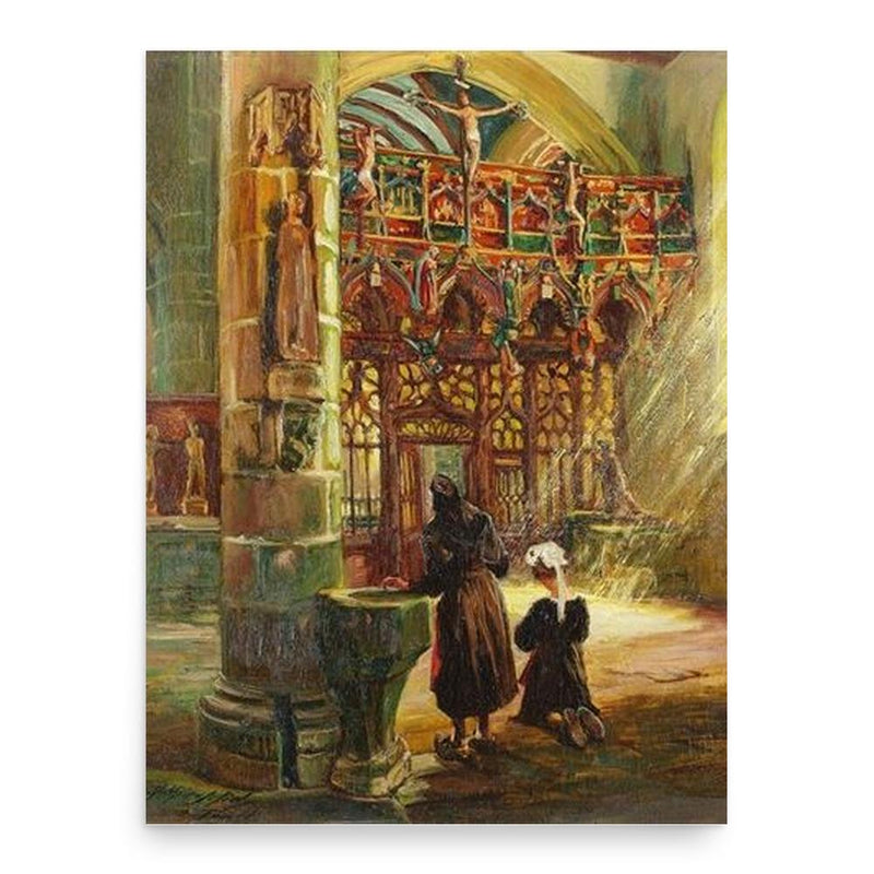 Arthur Midy poster print, in size 18x24 inches.