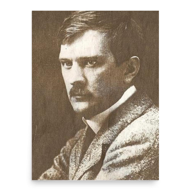 Arthur Moeller van den Bruck poster print, in size 18x24 inches.