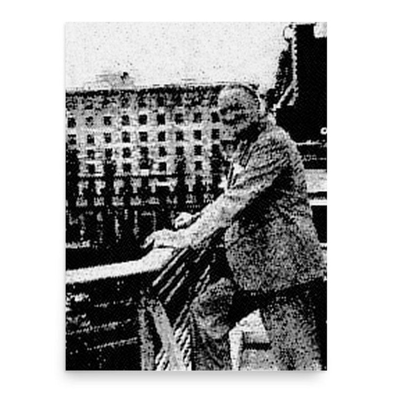 Arthur Morse poster print, in size 18x24 inches.