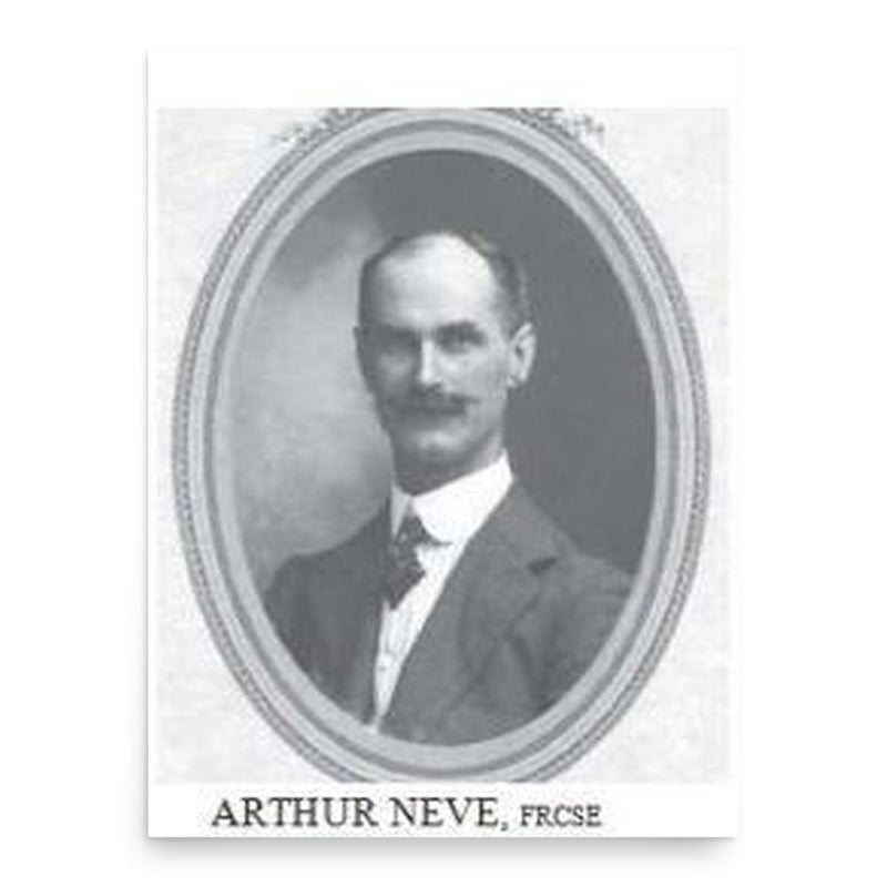 Arthur Neve poster print, in size 18x24 inches.