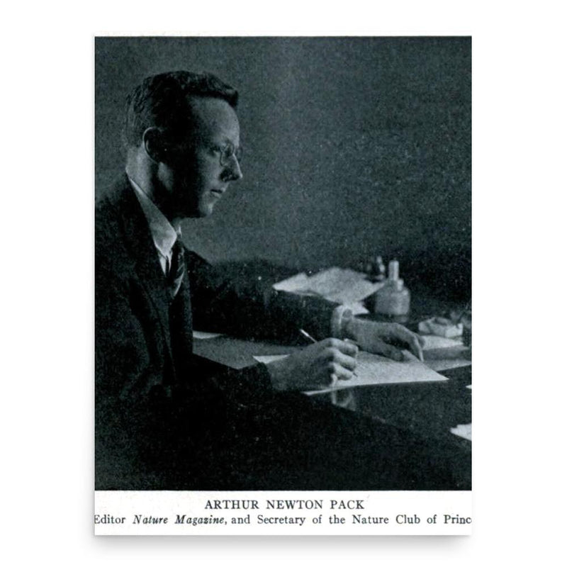 Arthur Newton Pack poster print, in size 18x24 inches.