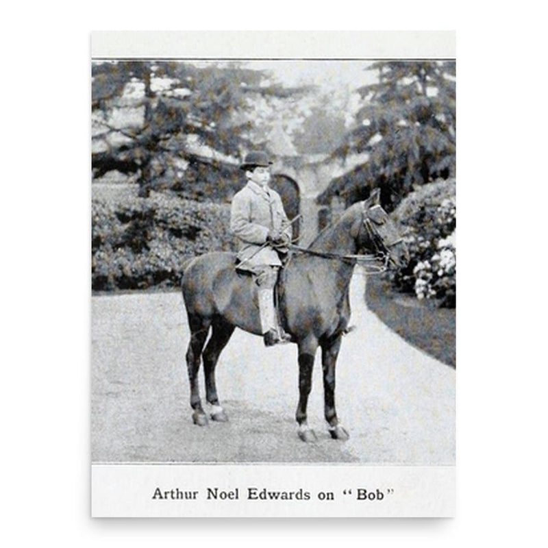 Arthur Noel Edwards poster print, in size 18x24 inches.