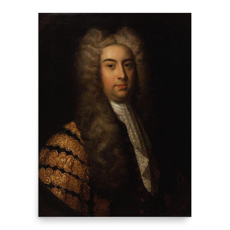 Arthur Onslow poster print, in size 18x24 inches.