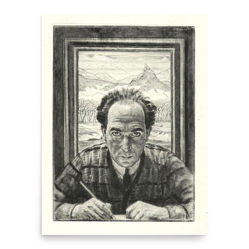 Arthur Paunzen poster print, in size 18x24 inches.