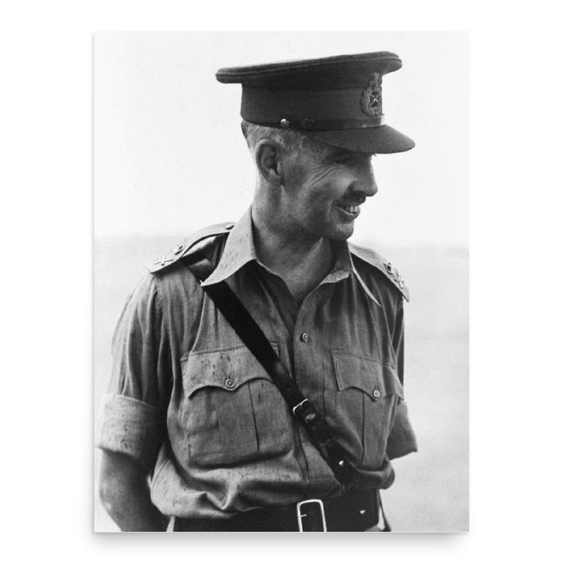 Arthur Percival poster print, in size 18x24 inches.