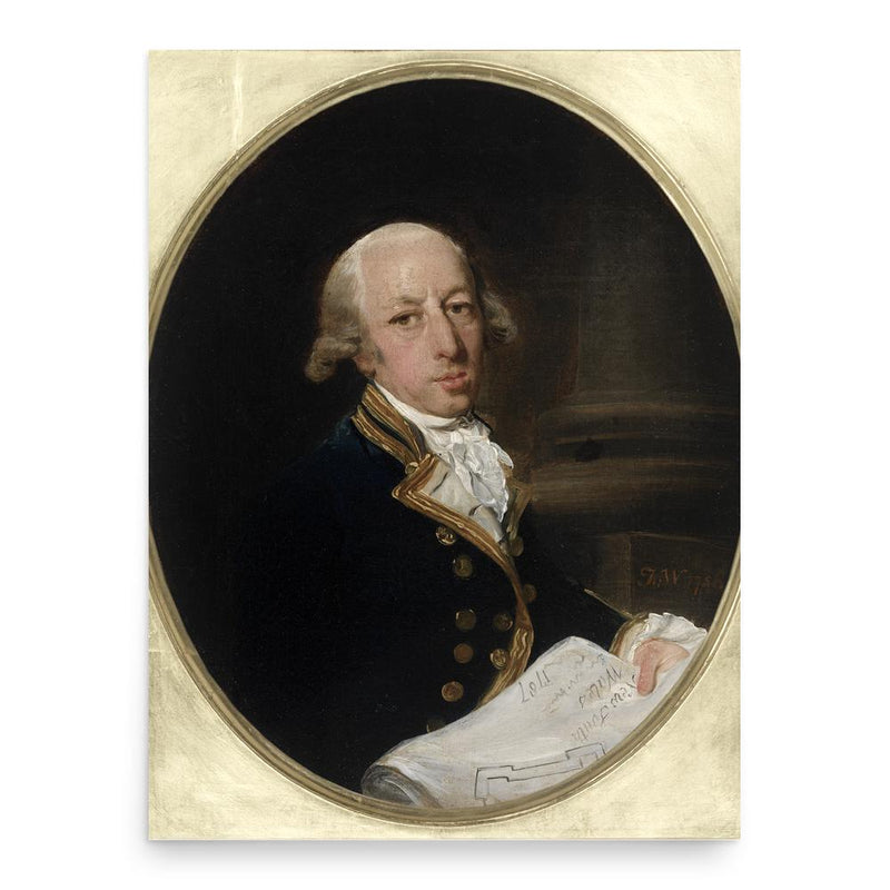 Arthur Phillip poster print, in size 18x24 inches.