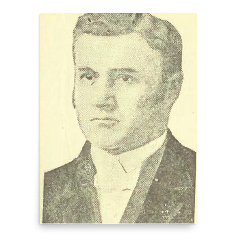 Arthur Radcliffe Boswell poster print, in size 18x24 inches.