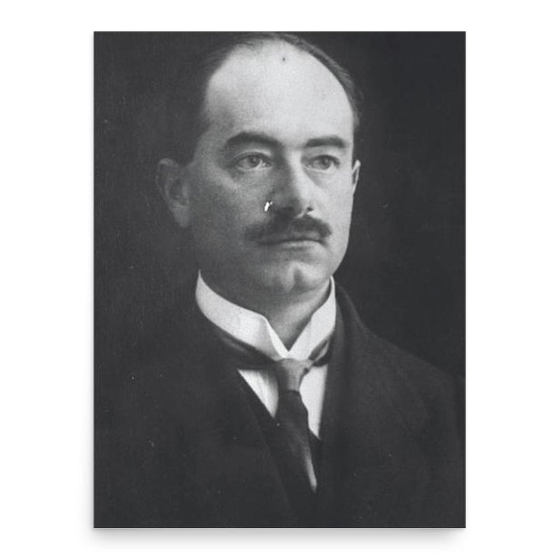 Arthur Ruppin poster print, in size 18x24 inches.