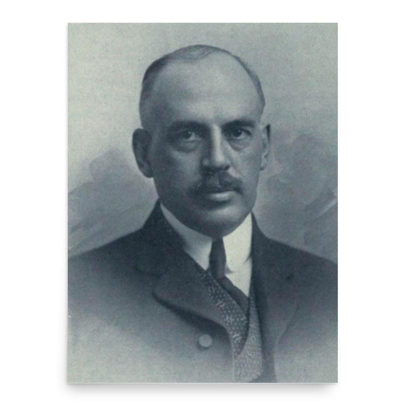 Arthur Schoellkopf poster print, in size 18x24 inches.