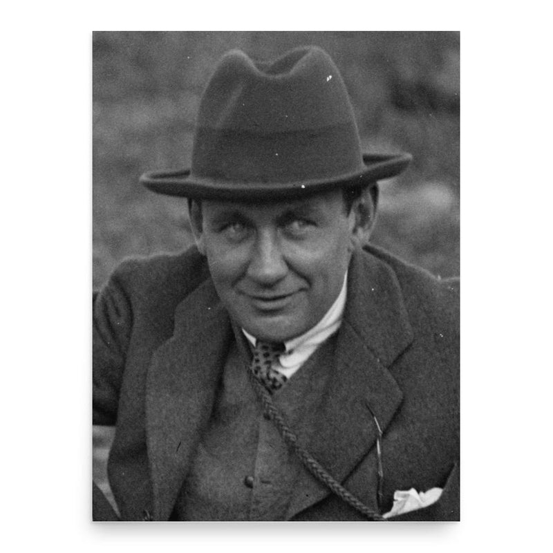 Arthur Scott Burden poster print, in size 18x24 inches.