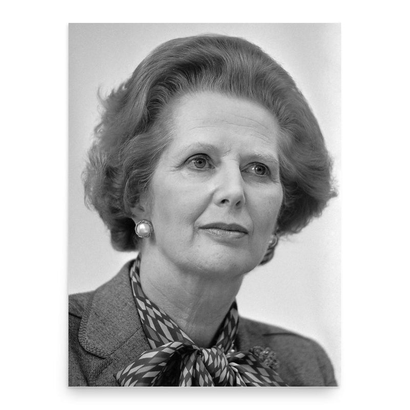 Arthur Seldon poster print, in size 18x24 inches.