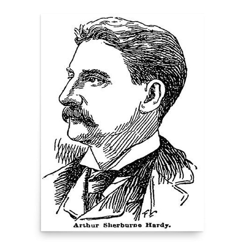 Arthur Sherburne Hardy poster print, in size 18x24 inches.
