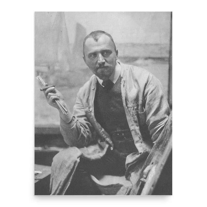 Arthur Siebelist poster print, in size 18x24 inches.