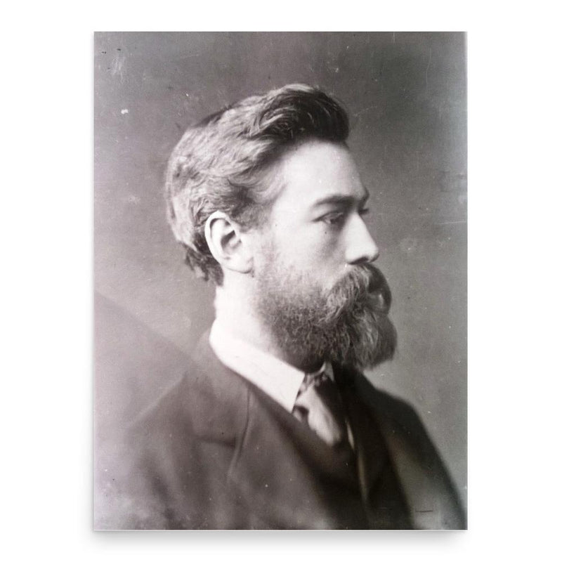 Arthur Silver poster print, in size 18x24 inches.