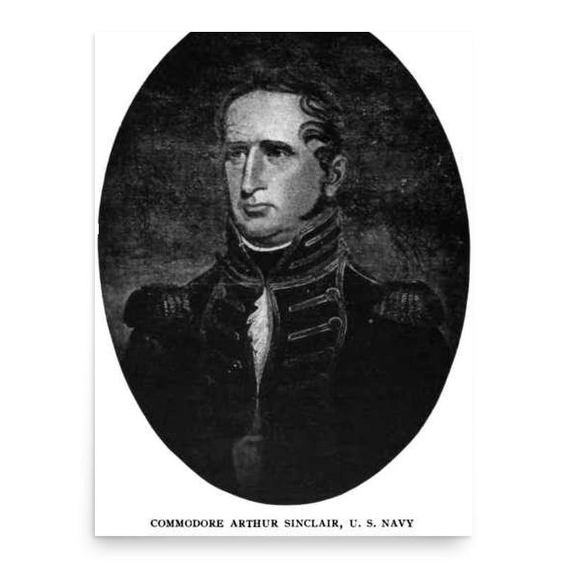 Arthur Sinclair poster print, in size 18x24 inches.