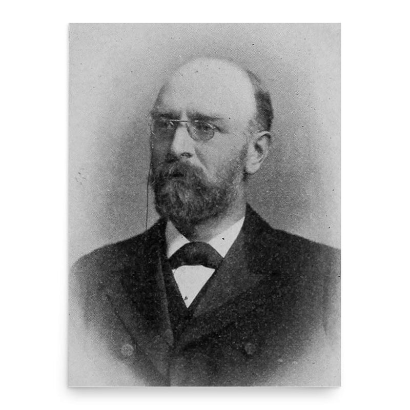 Arthur Smith Woodward poster print, in size 18x24 inches.