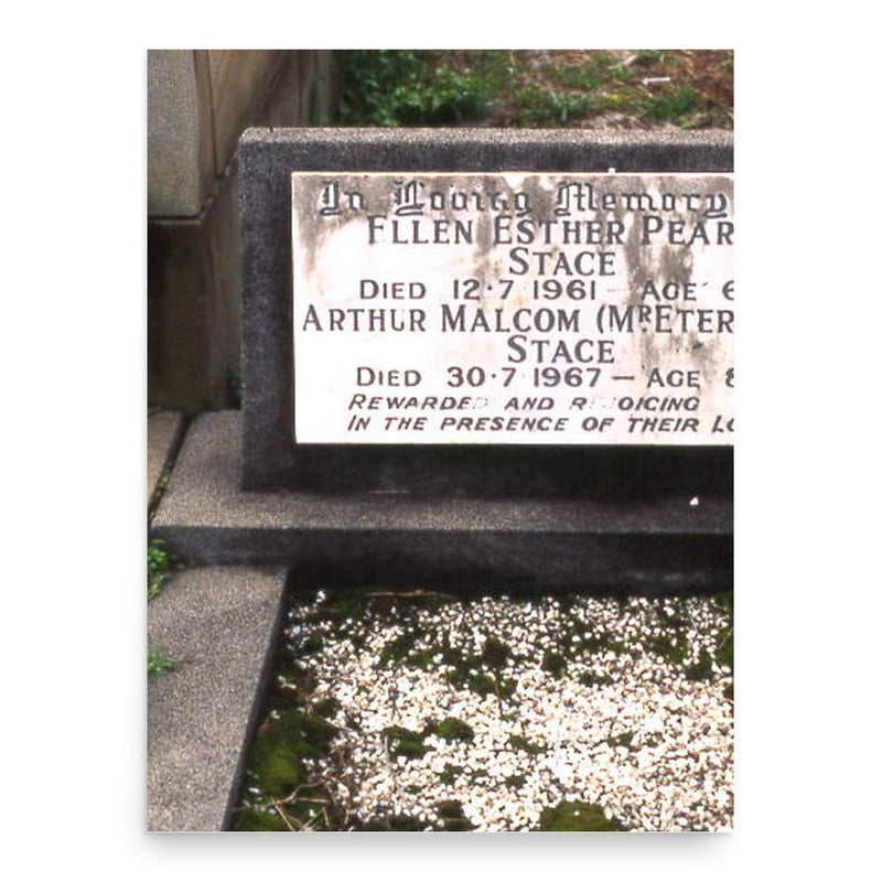 Arthur Stace poster print, in size 18x24 inches.