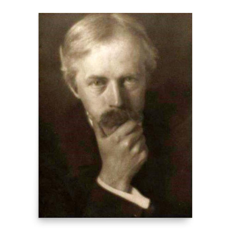 Arthur Symons poster print, in size 18x24 inches.