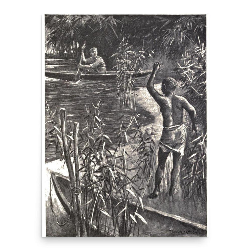 Arthur Trevor Haddon poster print, in size 18x24 inches.