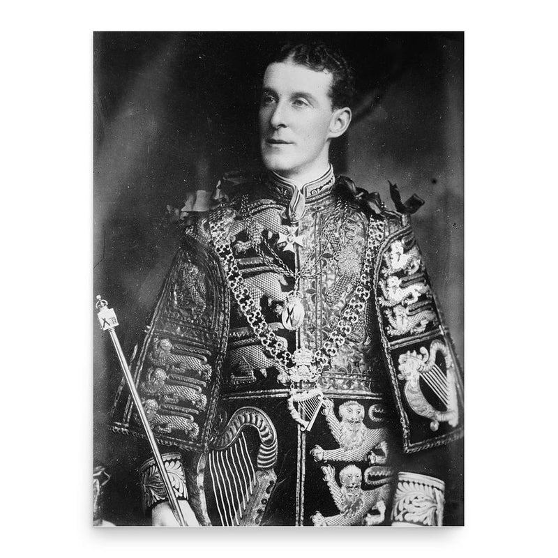 Arthur Vicars poster print, in size 18x24 inches.