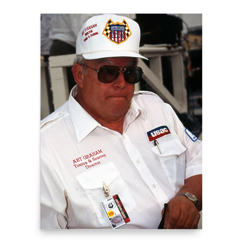 Arthur W Graham III poster print, in size 18x24 inches.