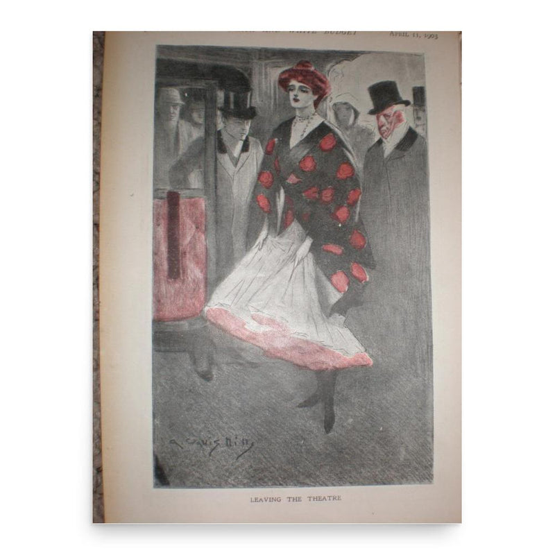 Arthur Wallis Mills poster print, in size 18x24 inches.