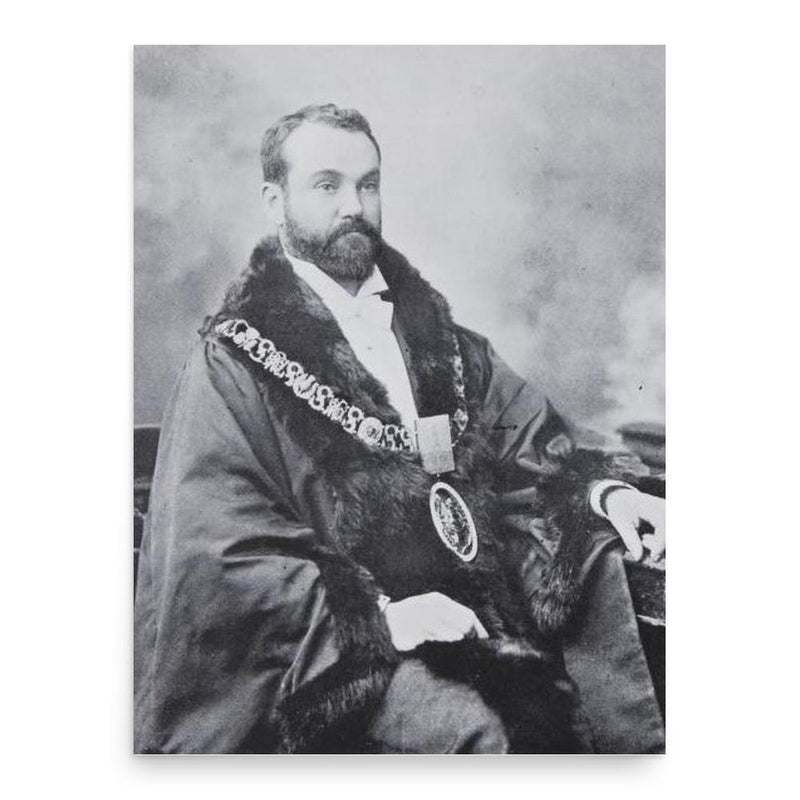 Arthur Ware poster print, in size 18x24 inches.