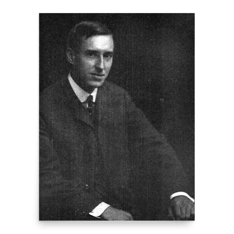 Arthur White Greeley poster print, in size 18x24 inches.