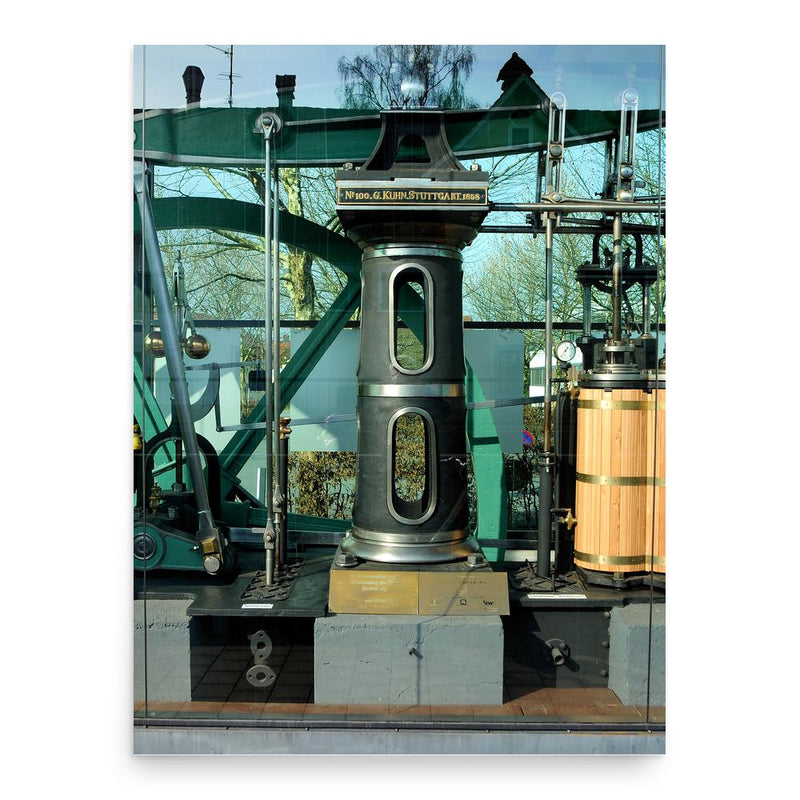 Arthur Woolf poster print, in size 18x24 inches.