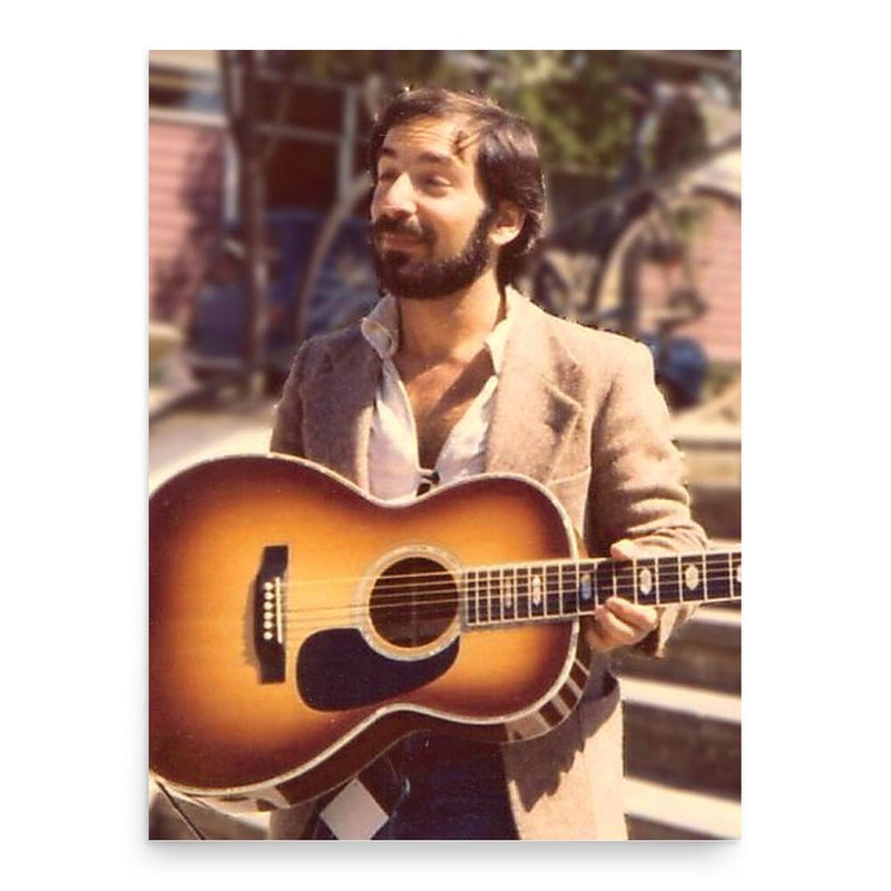 Artie Traum poster print, in size 18x24 inches.