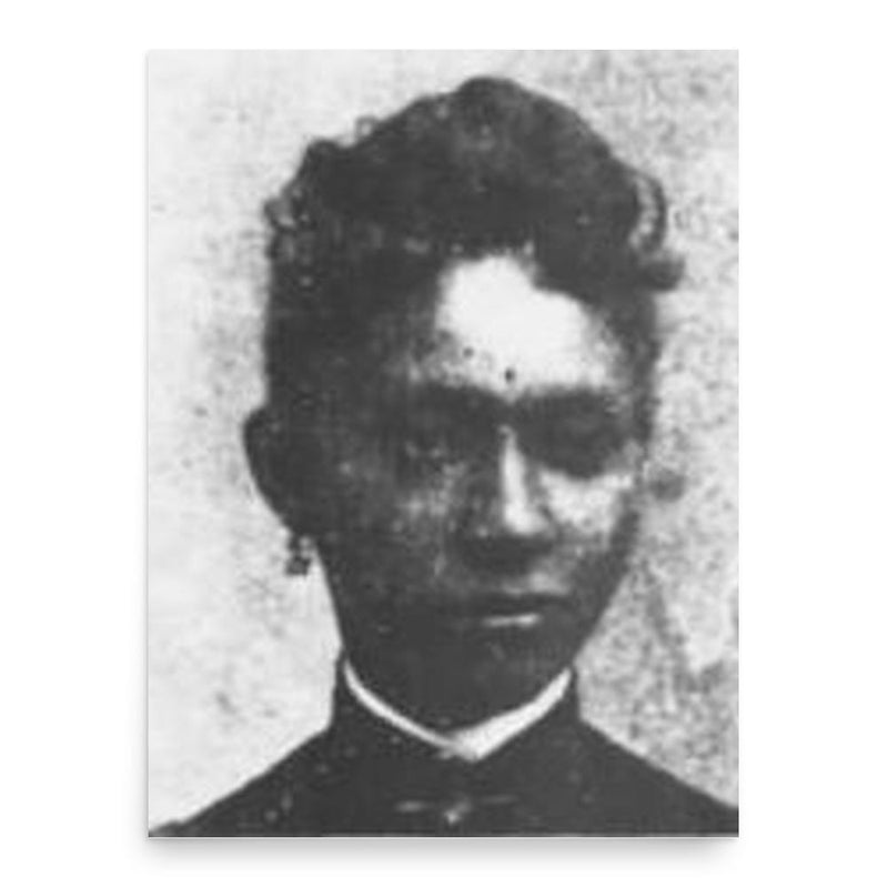 Artishia Gilbert poster print, in size 18x24 inches.