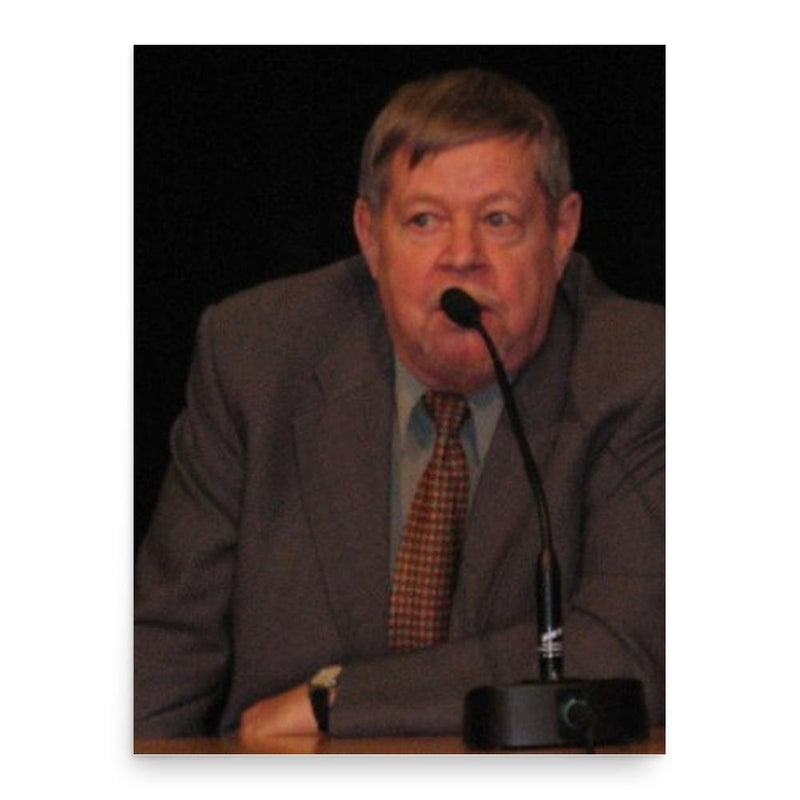 Arto Paasilinna poster print, in size 18x24 inches.