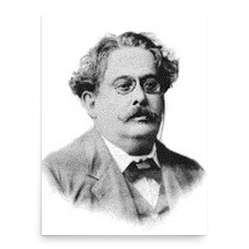 Artur Azevedo poster print, in size 18x24 inches.