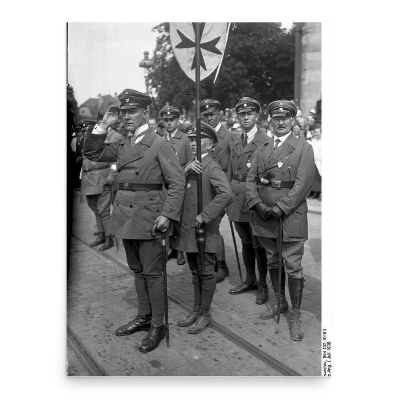 Artur Mahraun poster print, in size 18x24 inches.