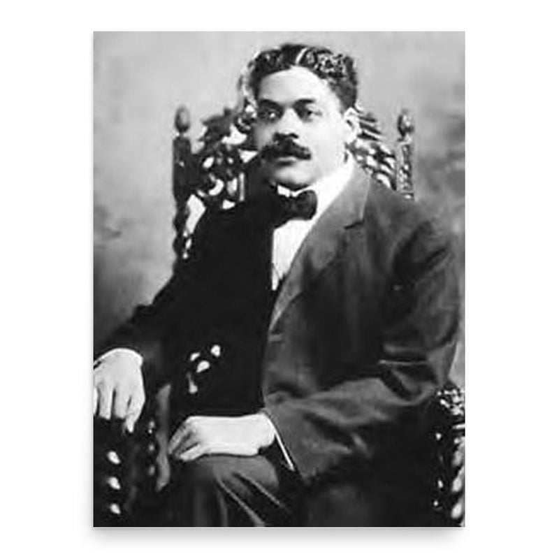Arturo Alfonso Schomburg poster print, in size 18x24 inches.