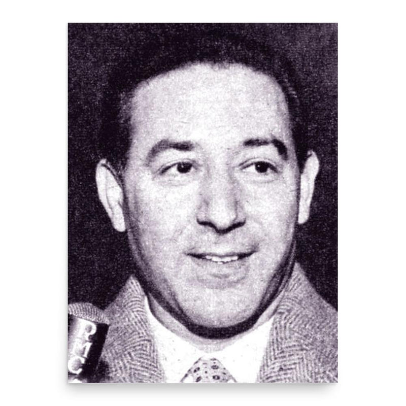 Arturo Basile poster print, in size 18x24 inches.