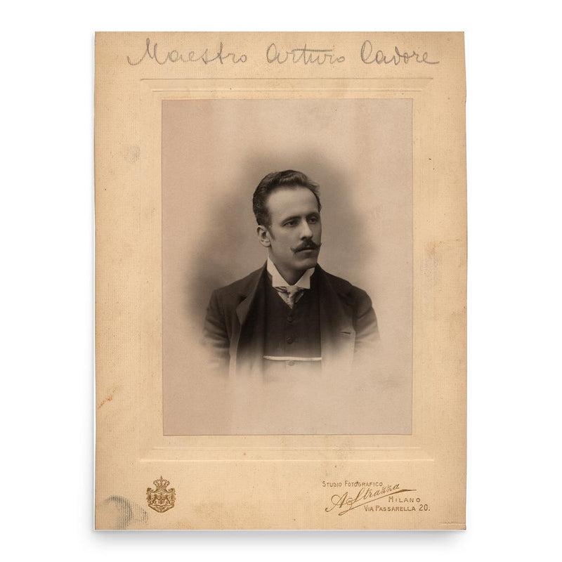 Arturo Cadore poster print, in size 18x24 inches.