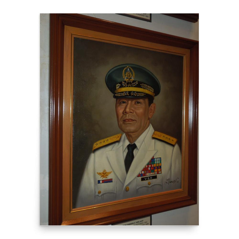 Arturo Enrile poster print, in size 18x24 inches.