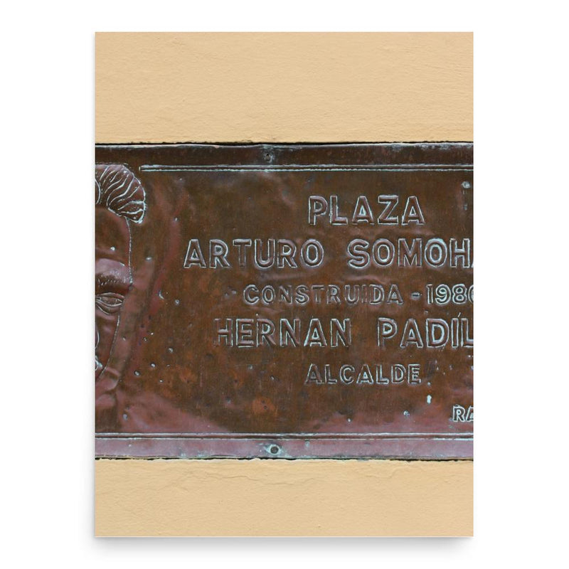 Arturo Somohano poster print, in size 18x24 inches.